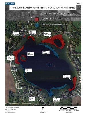 Pretty Lake EWM Beds 9-4-2012[1]